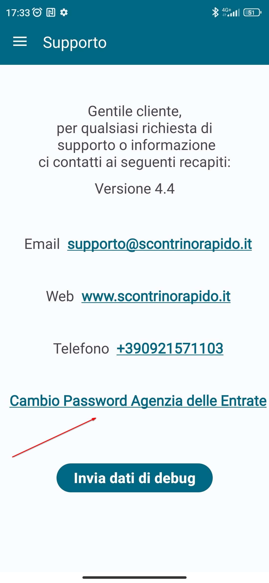 Cambio Password Agenzia delle Entrate